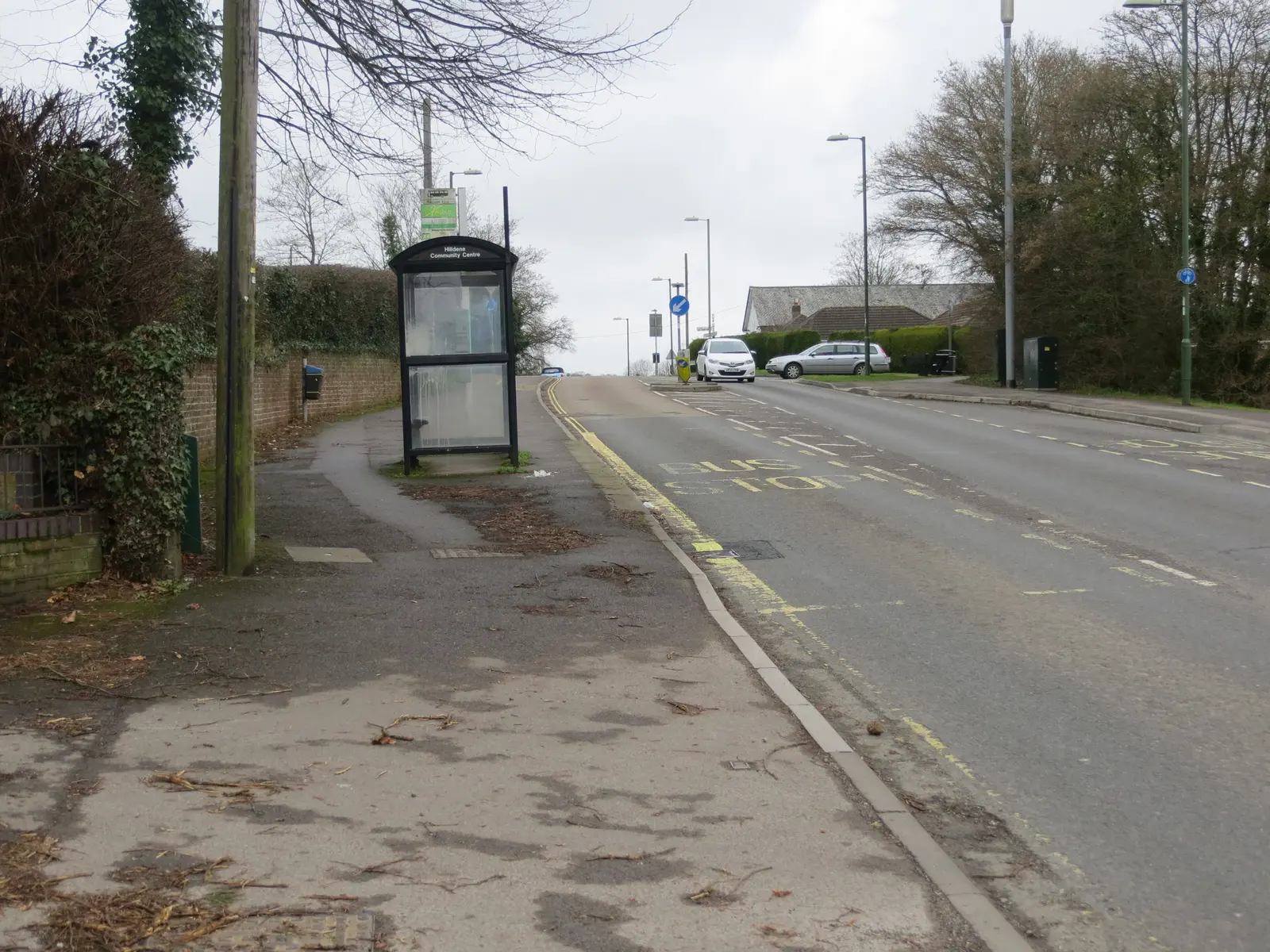 The High Street in West End, east of Southampton